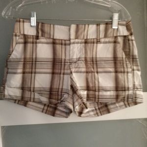 Maurices plaid shorts